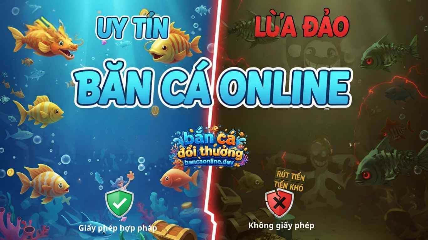 Cách phân biệt các trang bắn cá lừa đảo Cách phân biệt các trang bắn cá lừa đảo