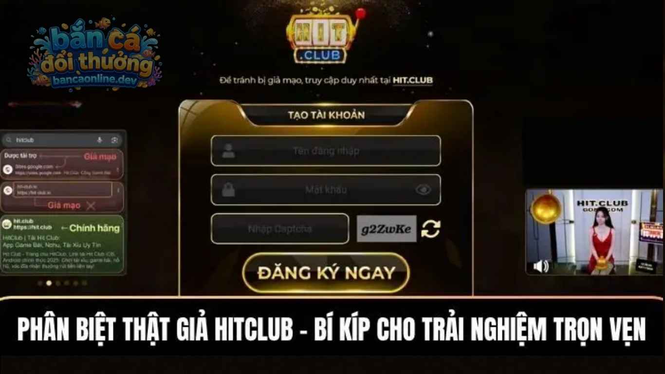 Các yếu tố phân biệt Hitclub thật giả