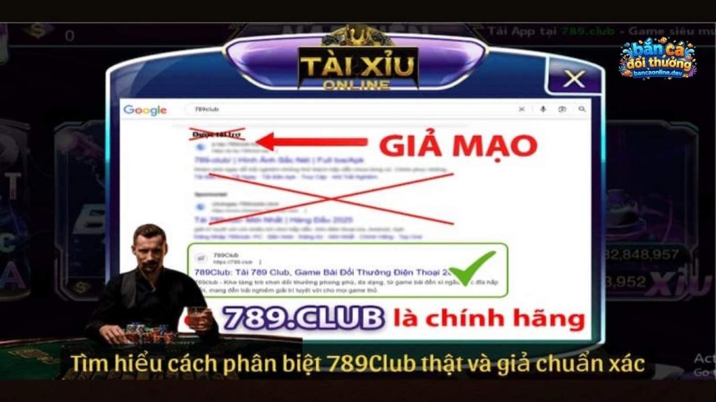 Cách Phân Biệt 789club Thật Giả mới